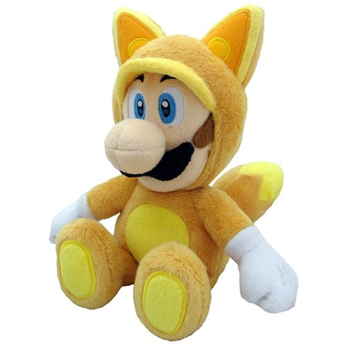 Nintendo Plush - Super Mario Bros. 3 - 9" Kitsune Luigi