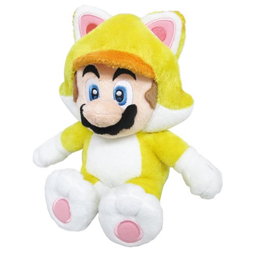 Nintendo Plush - Super Mario 3D World - 10" Cat Mario