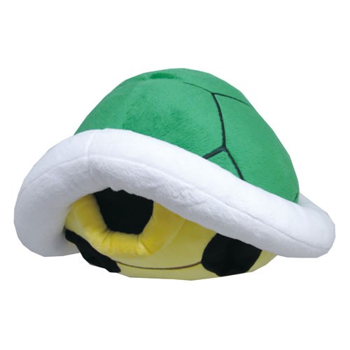 Nintendo Plush - Super Mario - Green Koopa Shell Pillow