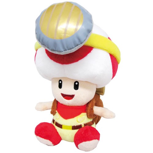 Nintendo Plush - Super Mario Galaxy - 7" Captain Toad Sitting