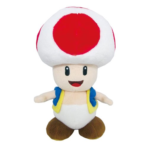 Nintendo Plush - Super Mario - 8" Toad