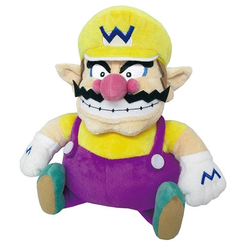 Nintendo Plush - Super Mario - 10" Wario