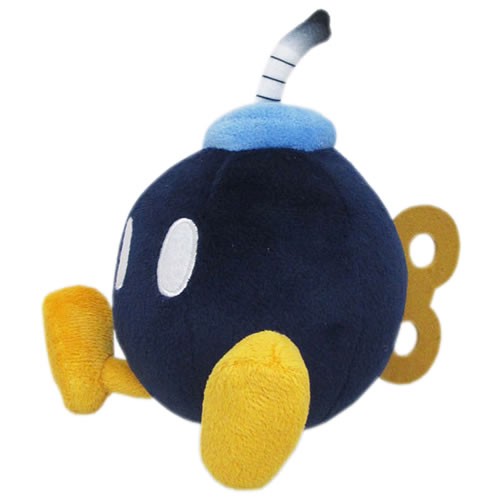 Nintendo Plush - Super Mario - 6" Bob Omb