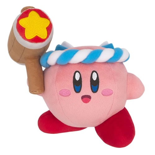 Nintendo Plush - Kirby - 5" Kirby (Hammer)