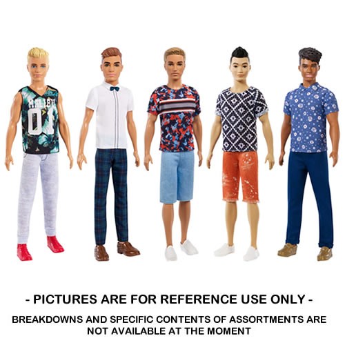 Barbie Fashionistas Dolls - Ken Doll Assortment