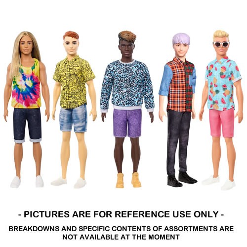 Barbie Fashionistas Dolls - Ken Doll Assortment