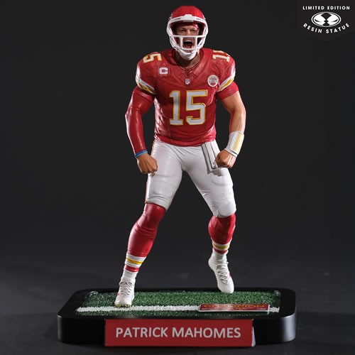 SportsPicks Statues - NFL - 1/6 Scale Patrick Mahomes (Kansas City Chiefs) (Resin)