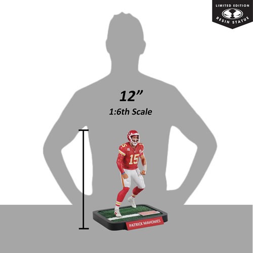 SportsPicks Statues - NFL - 1/6 Scale Patrick Mahomes (Kansas City Chiefs) (Resin)