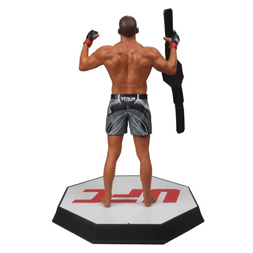 SportsPicks Figures - UFC - W01 - 7 Scale Jon Jones (Posed Figure) w/ (MTD) Collectible