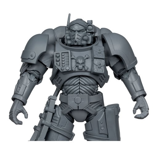 Warhammer 40,000 Figures - S11 - 7" Scale Lieutenant In Phobos Armour (Ultramarines) (Artist Proof)