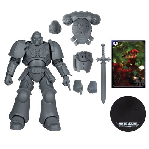 Warhammer 40,000 Figures - S11 - 7" Scale Assault Intercessor Sergeant (Blood Angel) (Artist Proof)
