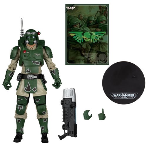 Warhammer 40,000 Figures - S09 - 7" Scale Kasrkin (Astra Militarum)