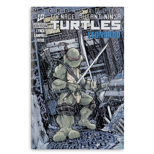 Page Punchers 5" Scale Figure w/ Comic - TMNT - IDW Comics - W01 - Leonardo