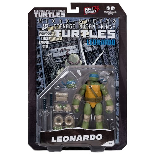 Page Punchers 5" Scale Figure w/ Comic - TMNT - IDW Comics - W01 - Leonardo