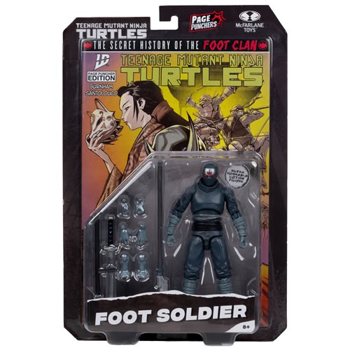 Page Punchers 5" Scale Figure w/ Comic - TMNT - IDW Comics - W01 - Foot Soldier