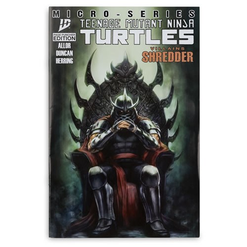 Page Punchers 5" Scale Figure w/ Comic - TMNT - IDW Comics - W01 - Shredder