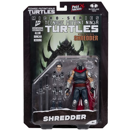 Page Punchers 5" Scale Figure w/ Comic - TMNT - IDW Comics - W01 - Shredder