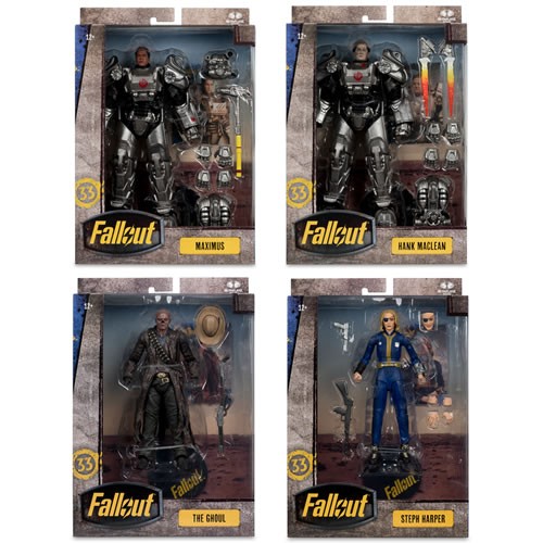 Fallout (Amazon Prime Video Series) Figures - W01 - 7" Scale Figure Assortment