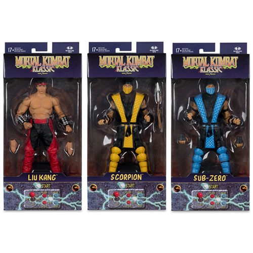 Mortal Kombat Figures - Klassics - W01 - 7" Scale Assortment