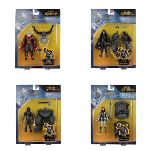 Lord Of The Rings Figures - LOTR: The War Of The Rohirrim (2024) - 4" Scale Assortment