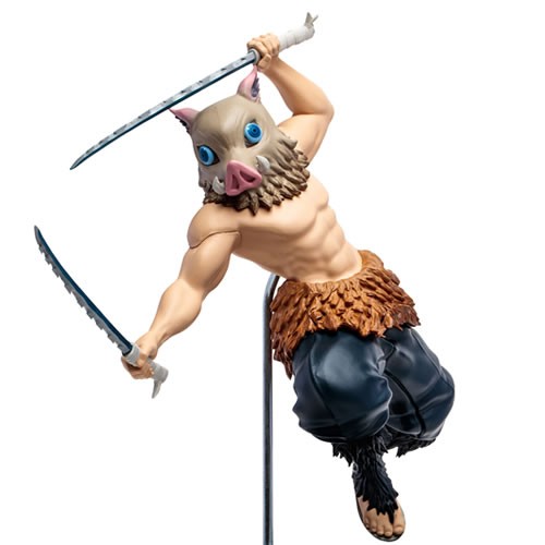 Demon Slayer Inosuke Figure, Slayer Zenitsu Figurine