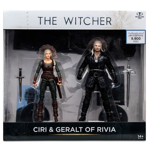 The Witcher TV Series Figures - 7" Scale Ciri & Geralt Of Rivia 2-Pack (Season 3)