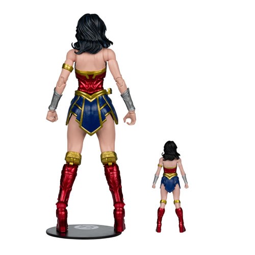 DC Multiverse Figures - Justice League Vs. Godzilla Vs. Kong - 7" Scale Wonder Woman Vs. Godzilla