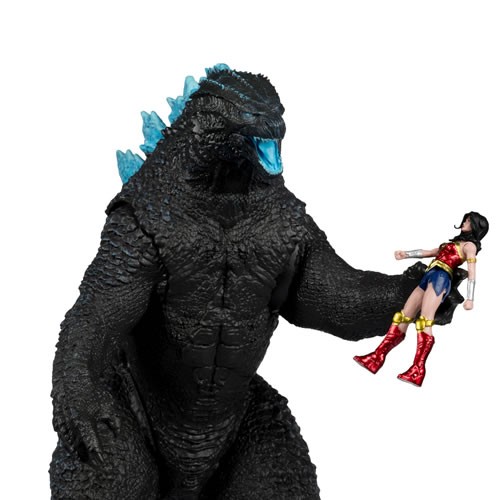 DC Multiverse Figures - Justice League Vs. Godzilla Vs. Kong - 7" Scale Wonder Woman Vs. Godzilla