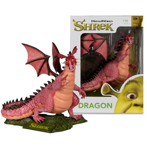 Shrek Figures - McFarlane Toys 30th Anniversary - 12" Dragon (Posed Figure)