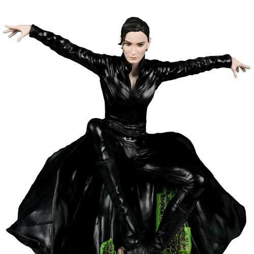 Movie Maniacs Figures - The Matrix - 6" Scale Trinity (Posed Figure)