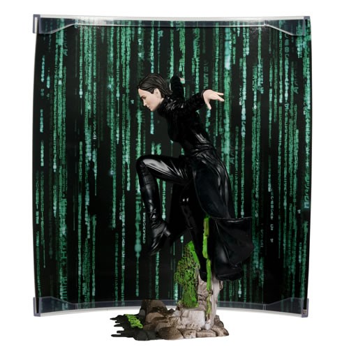 Movie Maniacs Figures - The Matrix - 6" Scale Trinity (Posed Figure)