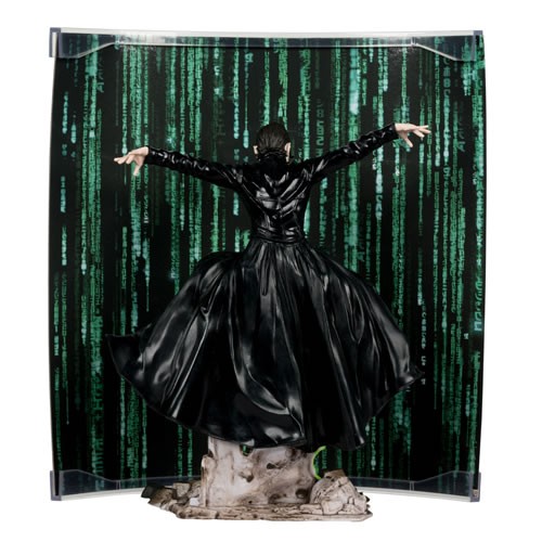 Movie Maniacs Figures - The Matrix - 6" Scale Trinity (Posed Figure)