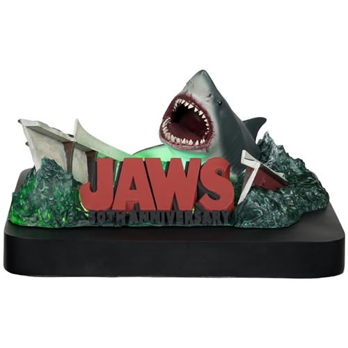 Jaws Statues - 50th Anniversary - 1/48 Scale Jaws w/ Light Up Base (Resin)