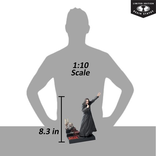 Music Maniacs Statues - 1/10 Scale Ozzy Osbourne (Resin)
