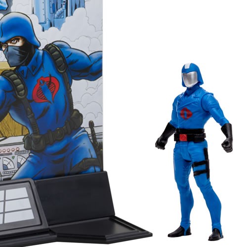 Page Punchers 3" Scale Figure w/ Comic - G.I. Joe - W01 - Cobra Commander And Crimson Guard 2-Pack