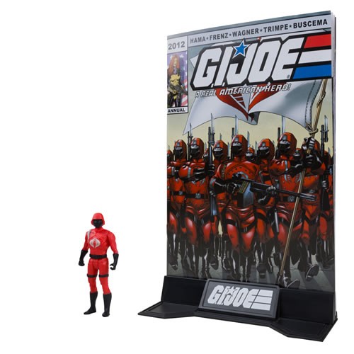 Page Punchers 3" Scale Figure w/ Comic - G.I. Joe - W01 - Cobra Commander And Crimson Guard 2-Pack
