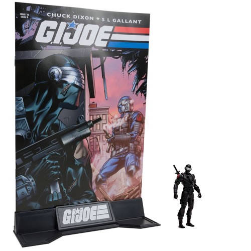 Page Punchers 3" Scale Figure w/ Comic - G.I. Joe - W01 - Duke And Snake Eyes 2-Pack
