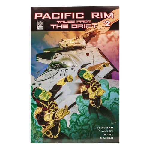 Pacific Rim Figures - 4" Scale Crimson Typhoon (Jaeger) Figure Playset w/ Comic