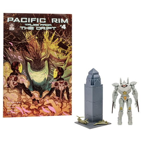 Pacific Rim Figures - 4" Scale Striker Eureka (Jaeger) Figure Playset w/ Comic