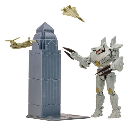 Pacific Rim Figures - 4" Scale Striker Eureka (Jaeger) Figure Playset w/ Comic