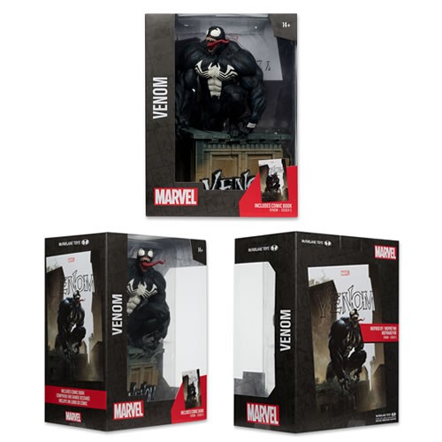 Marvel Posed Figures - W04 - 1/6 Scale Venom (Venom #05)