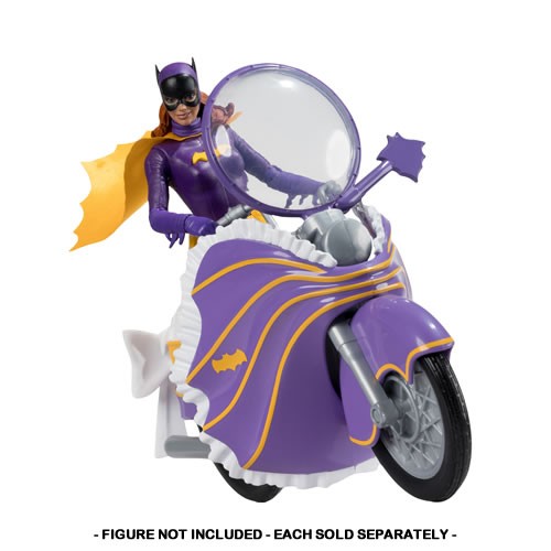 DC Retro Vehicles - Batman 66' - 6" Scale Batgirl Cycle (Batman 1966 Classic TV Series)