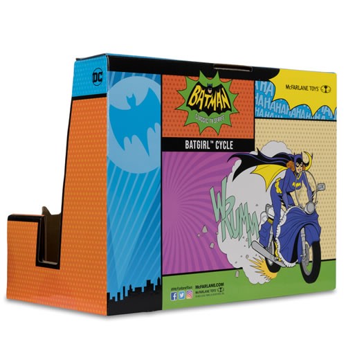 DC Retro Vehicles - Batman 66' - 6" Scale Batgirl Cycle (Batman 1966 Classic TV Series)