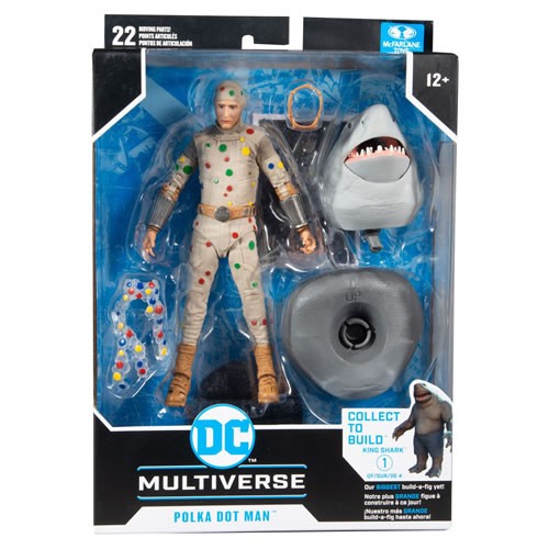 DC Multiverse Figures - Suicide Squad 2 (BAF King Shark ) - 7" Scale Polka Dot Man