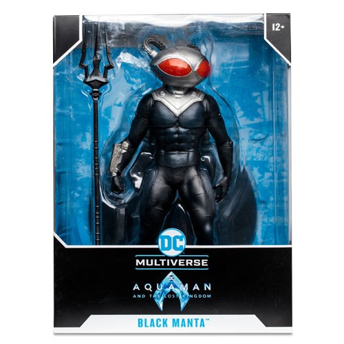 DC Multiverse Statues - Aquaman And The Lost Kingdom (2023 Movie) - 12" Black Manta