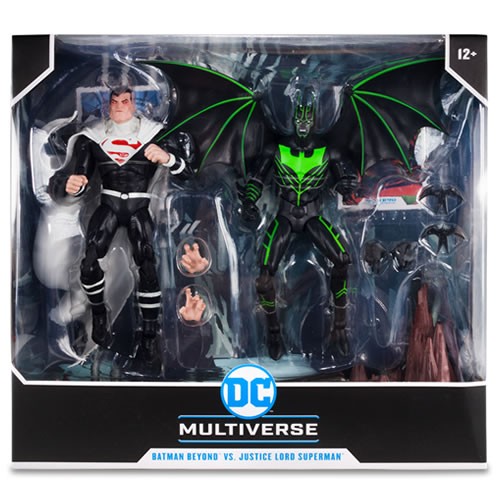 DC Multiverse Figures - Batman Beyond 2.0 - 7" Scale Batman Beyond Vs Justice Lord Superman Multipack