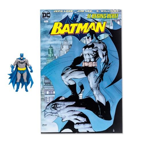 Page Punchers 3" Scale Figure w/ Comic - DC - W01 - Batman: Hush - Batman w/ Comic