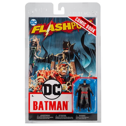 Page Punchers 3" Scale Figure w/ Comic - DC - W02 - Flashpoint - Batman w/ Comic