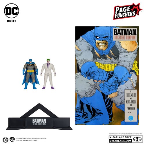 Page Punchers 3" Scale Figure w/ Comic - DC - W02 - 2-Pack Assortment