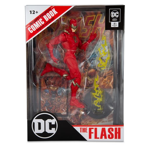 Page Punchers 7" Scale Figure w/ Comic - DC - W02 - The Flash - The Flash (Barry Allen)